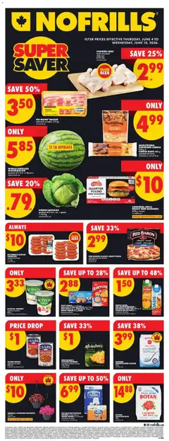 Un aperçu du dépliant No Frills weekly flyer - AB du magasin No Frills est valide à partir 4 juin 2026