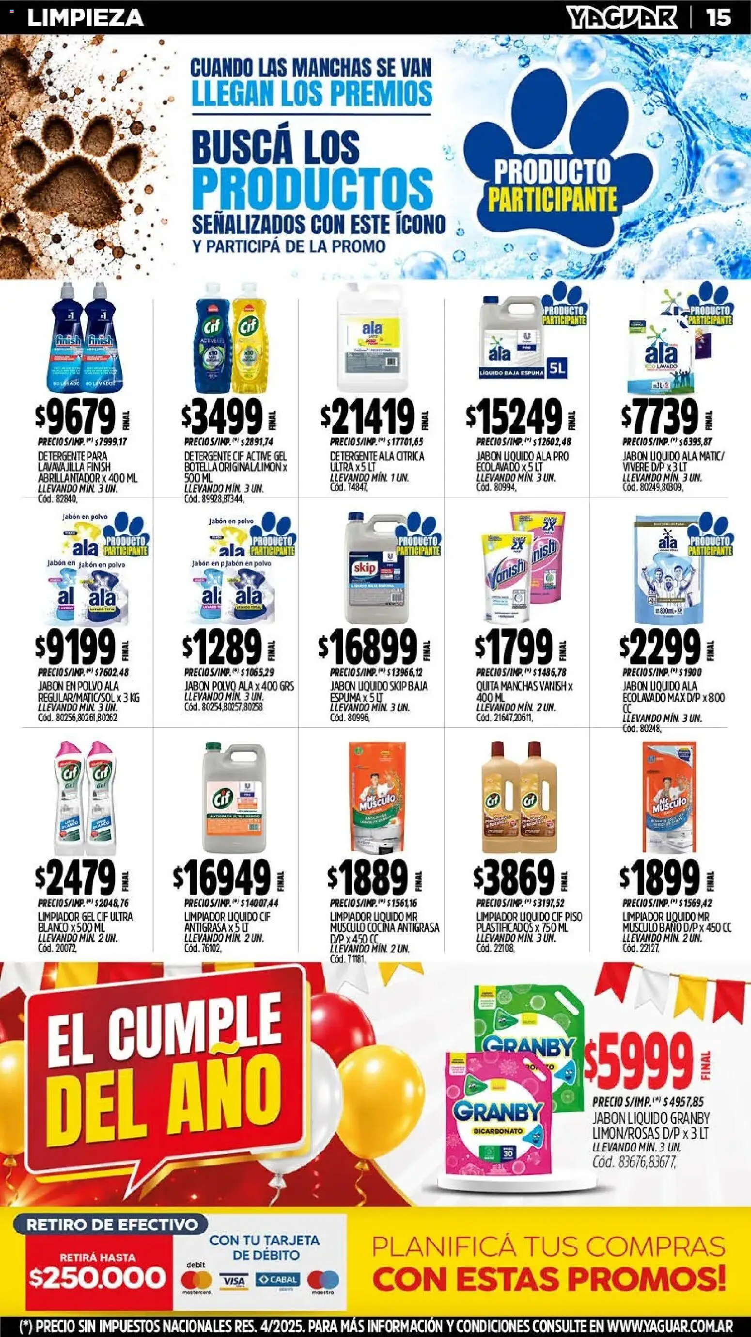 Vista previa del folleto de la tienda Yaguar válido desde el 26/10/2026 