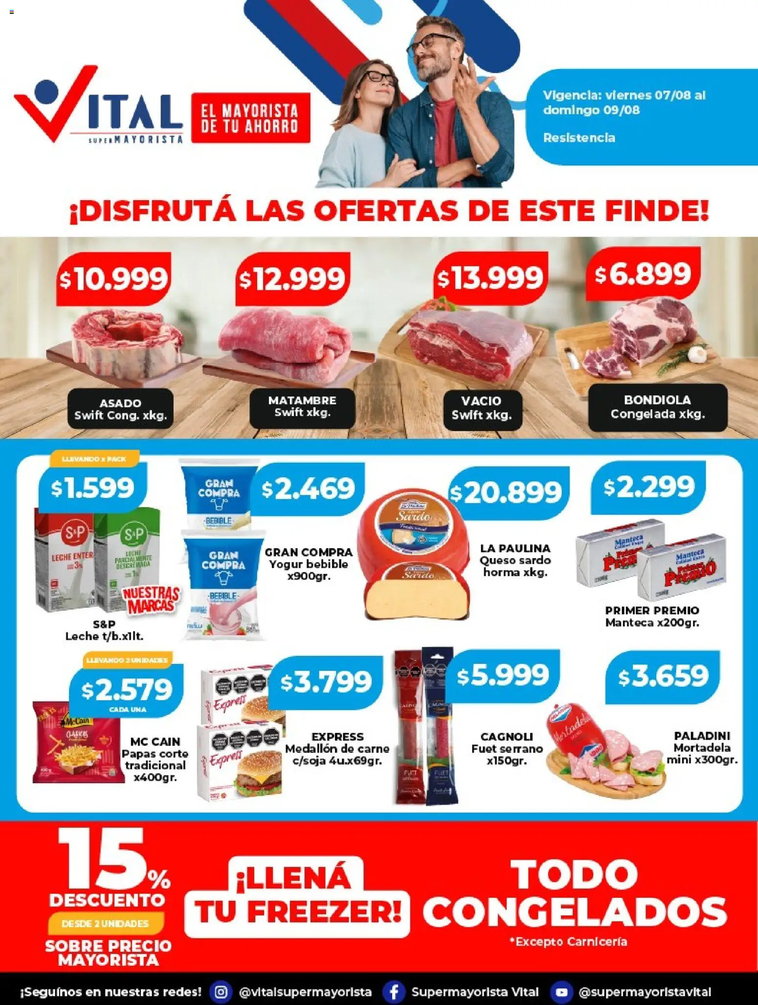 Vista previa del folleto de la tienda Vital válido desde el 07/08/2026 