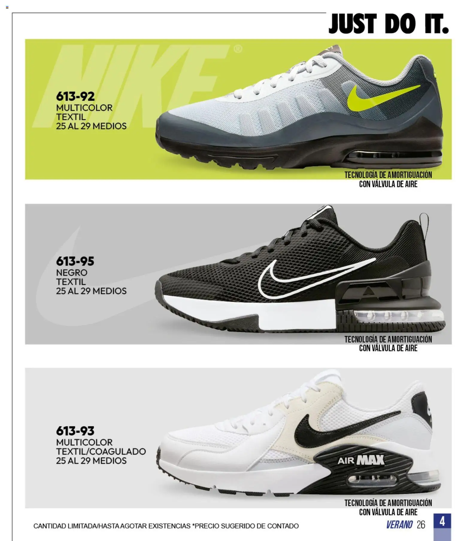 Vista previa las ofertas de la tienda Cklass - Cklass catálogo Sportbrands Verano Caballero desde el 05/03/2026 - Válvula