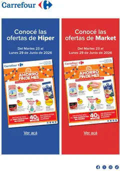 Vista previa del folleto de la tienda Carrefour válido desde el 23/06/2026 