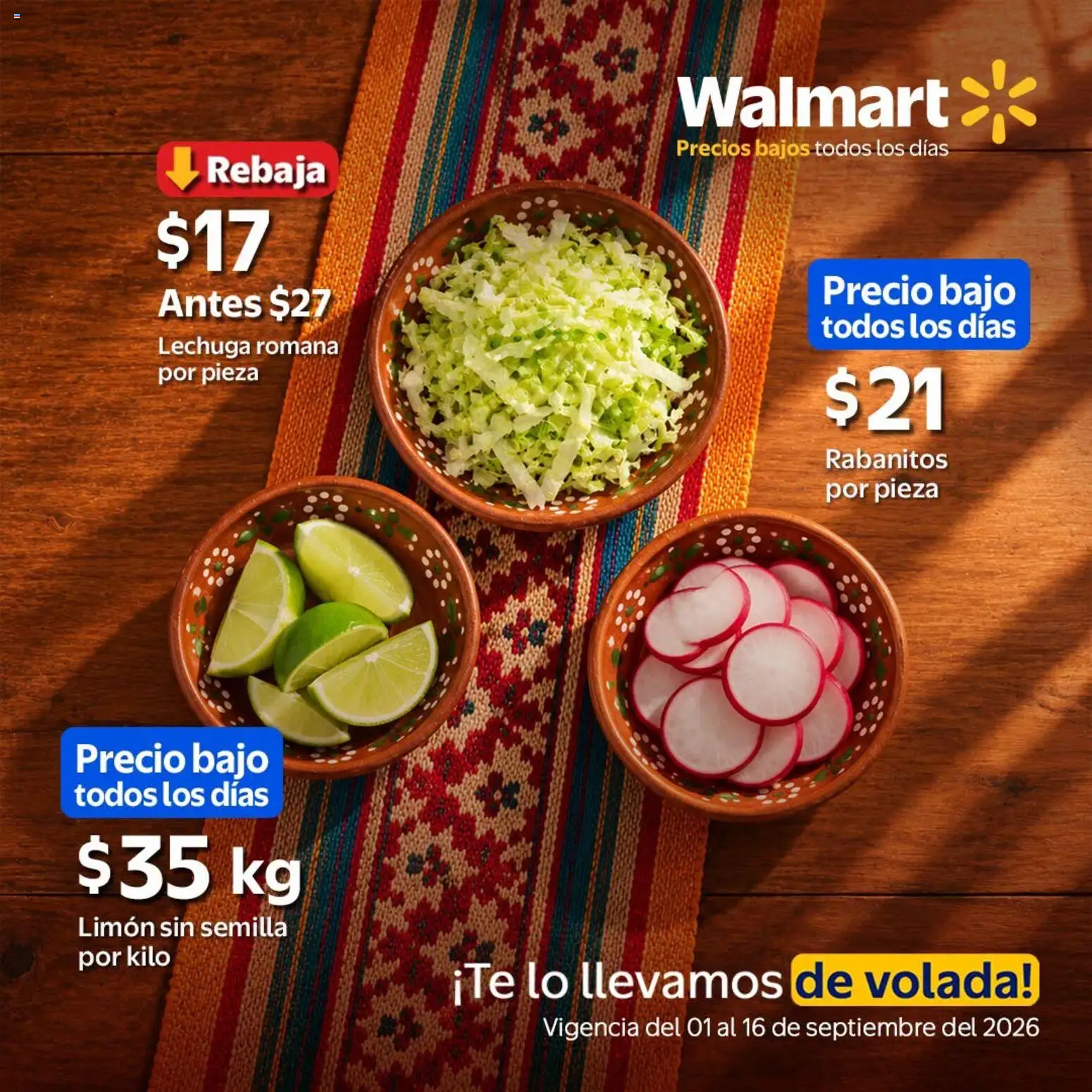 Vista previa las ofertas de la tienda Walmart - Walmart Adelanta tus compras y que no falte el pozole desde el 01/09/2026 