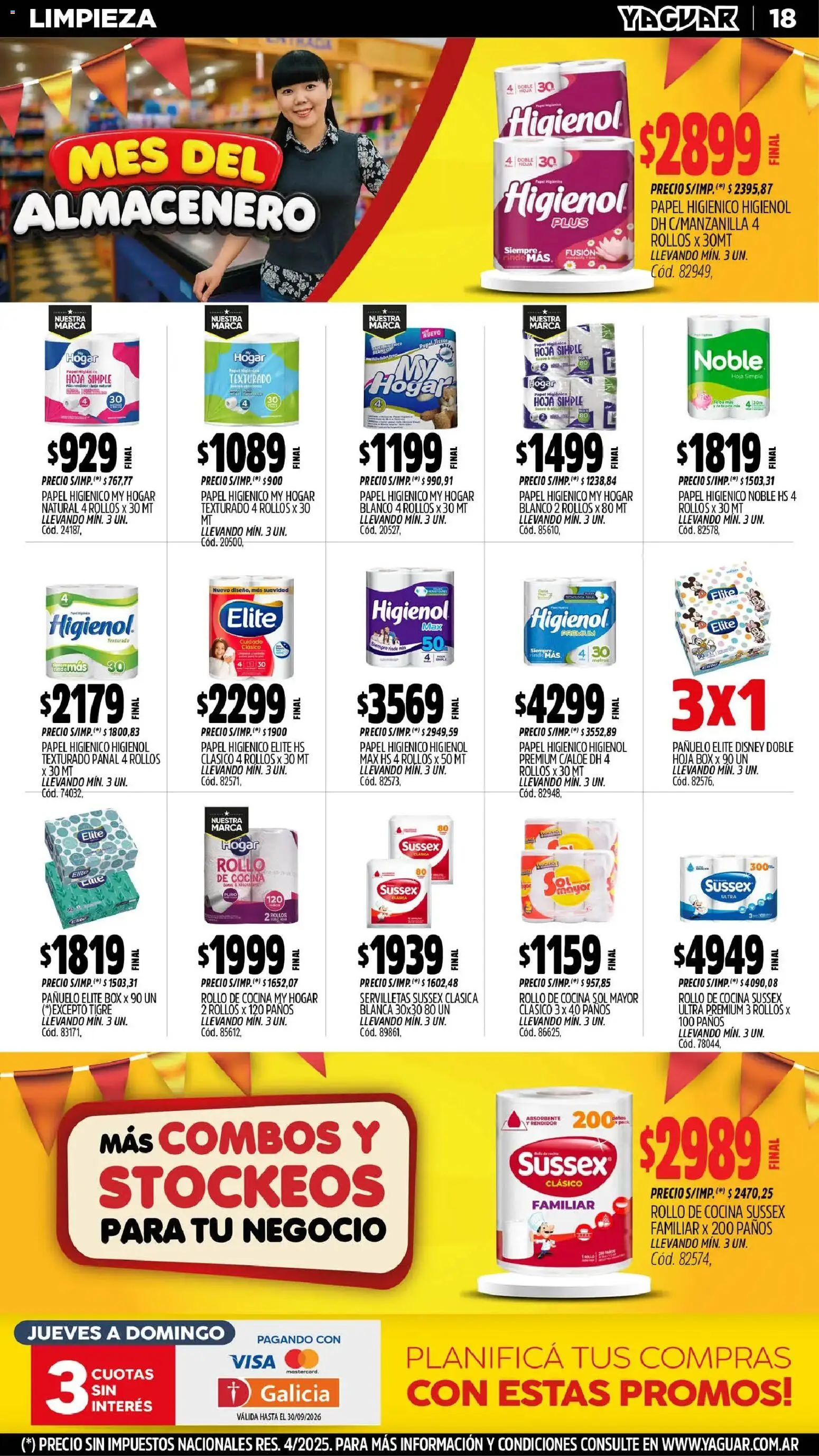 Vista previa del folleto de la tienda Yaguar válido desde el 31/08/2026 