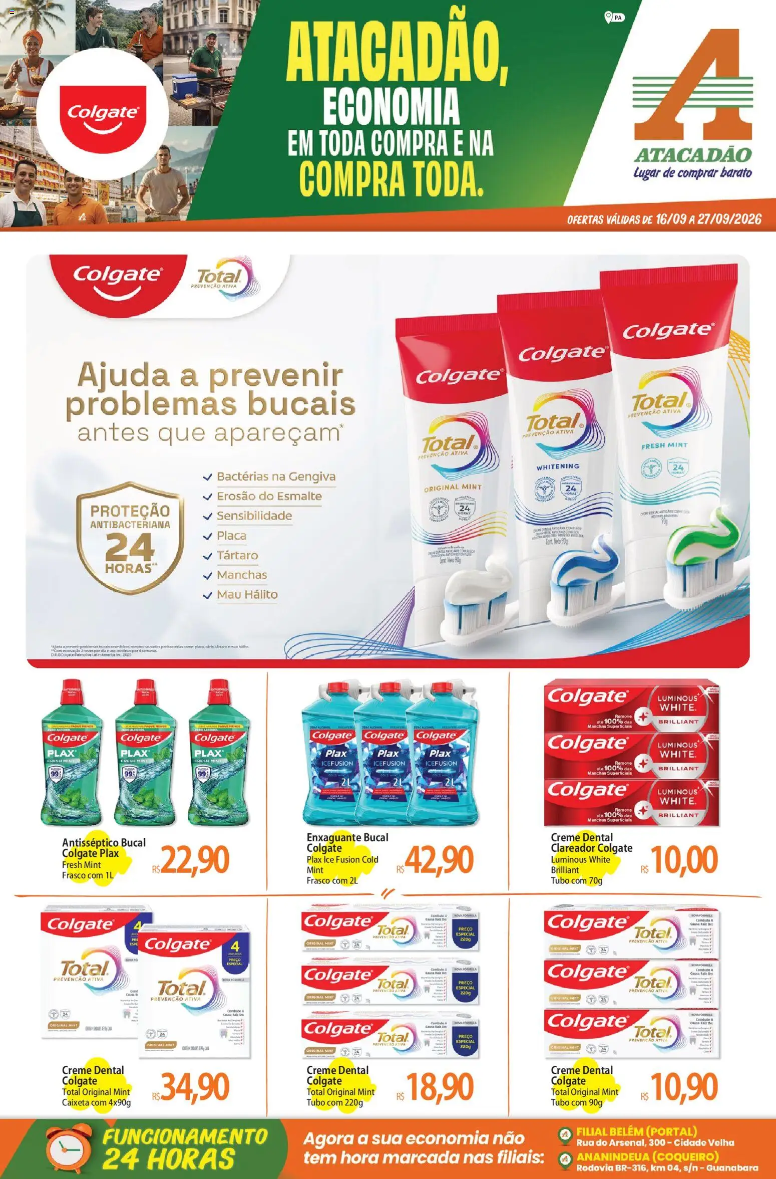 Pré-Visualização do folheto "Atacadão ofertas - PA" da loja Atacadão válido a partir de 16/09/2026
