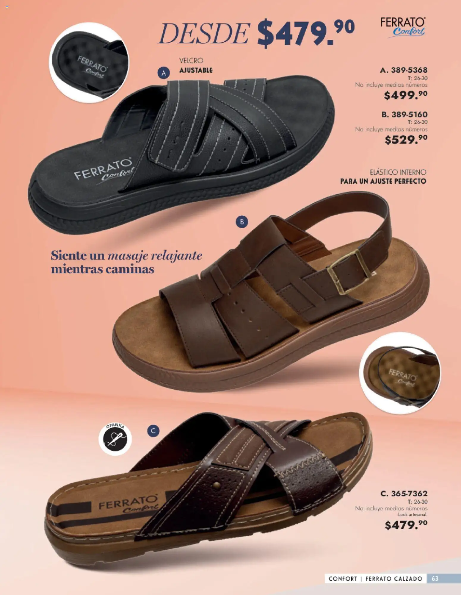 Vista previa las ofertas de la tienda Andrea - Catálogo Calzado Caballero desde el 25/01/2026 