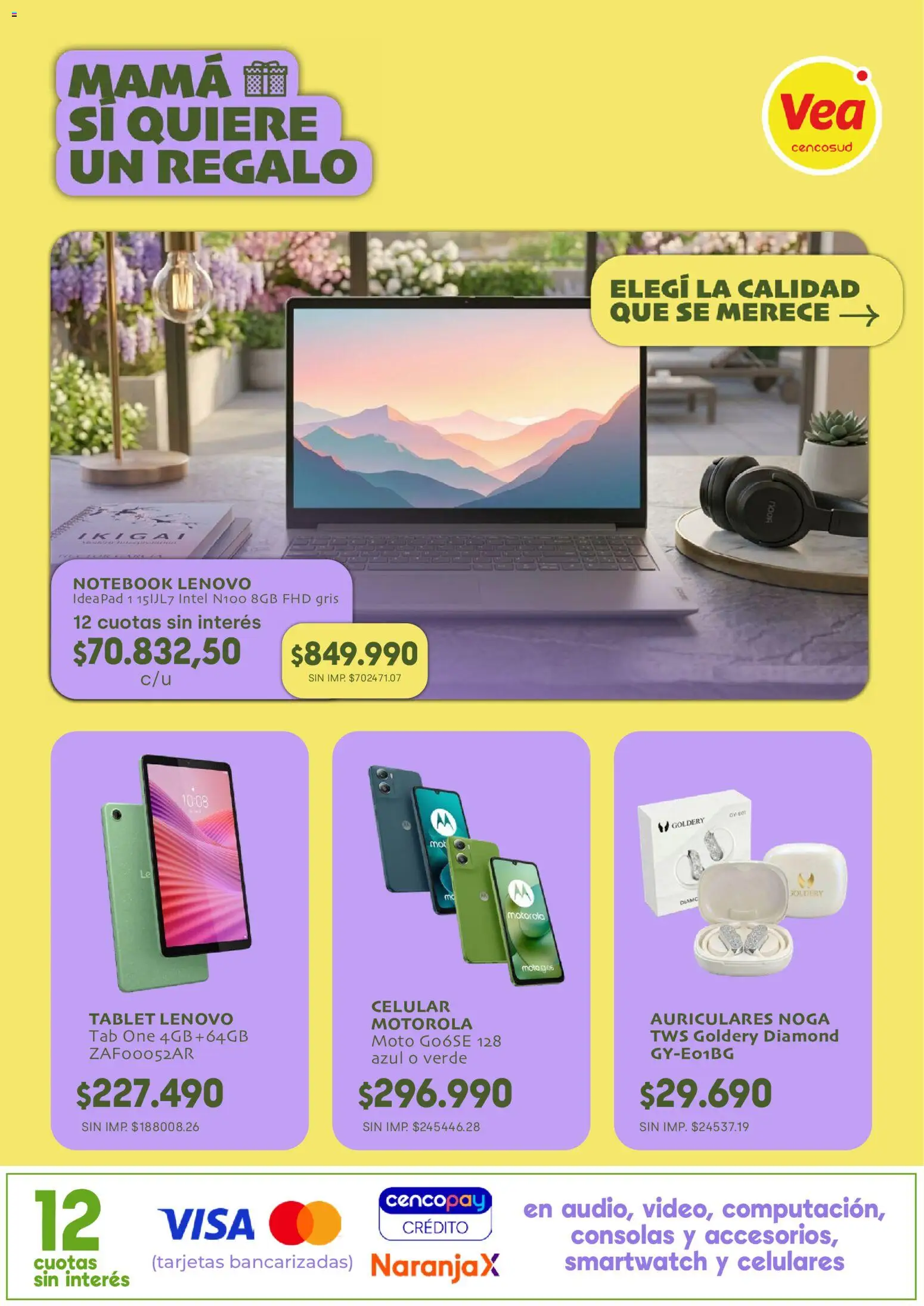 Vista previa del folleto de la tienda Vea válido desde el 09/10/2026 