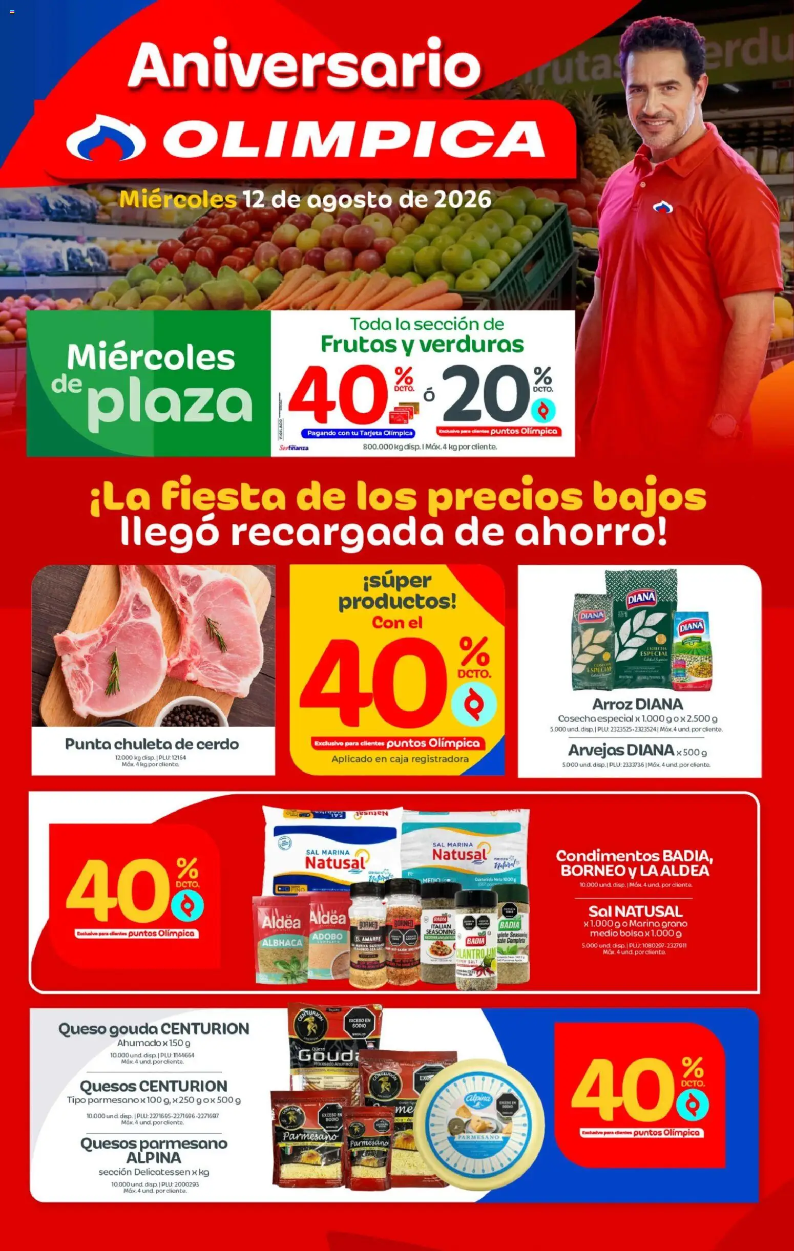  Vista previa del prospecto Olímpica catálogo del almacen Olímpica válida del 11/08/2026 al 12/08/2026