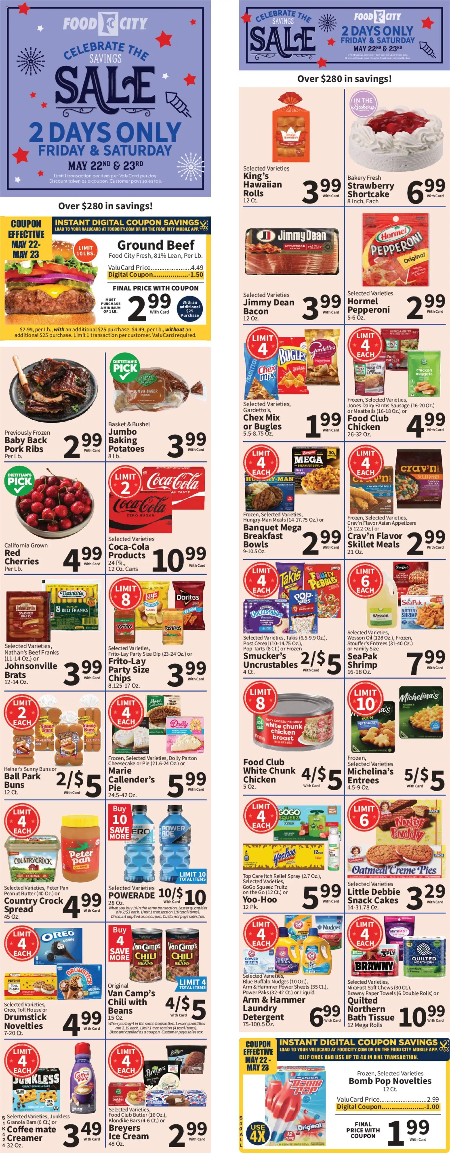 Ad Preview of Food City Food City Weekly Ad from 05/20/2026