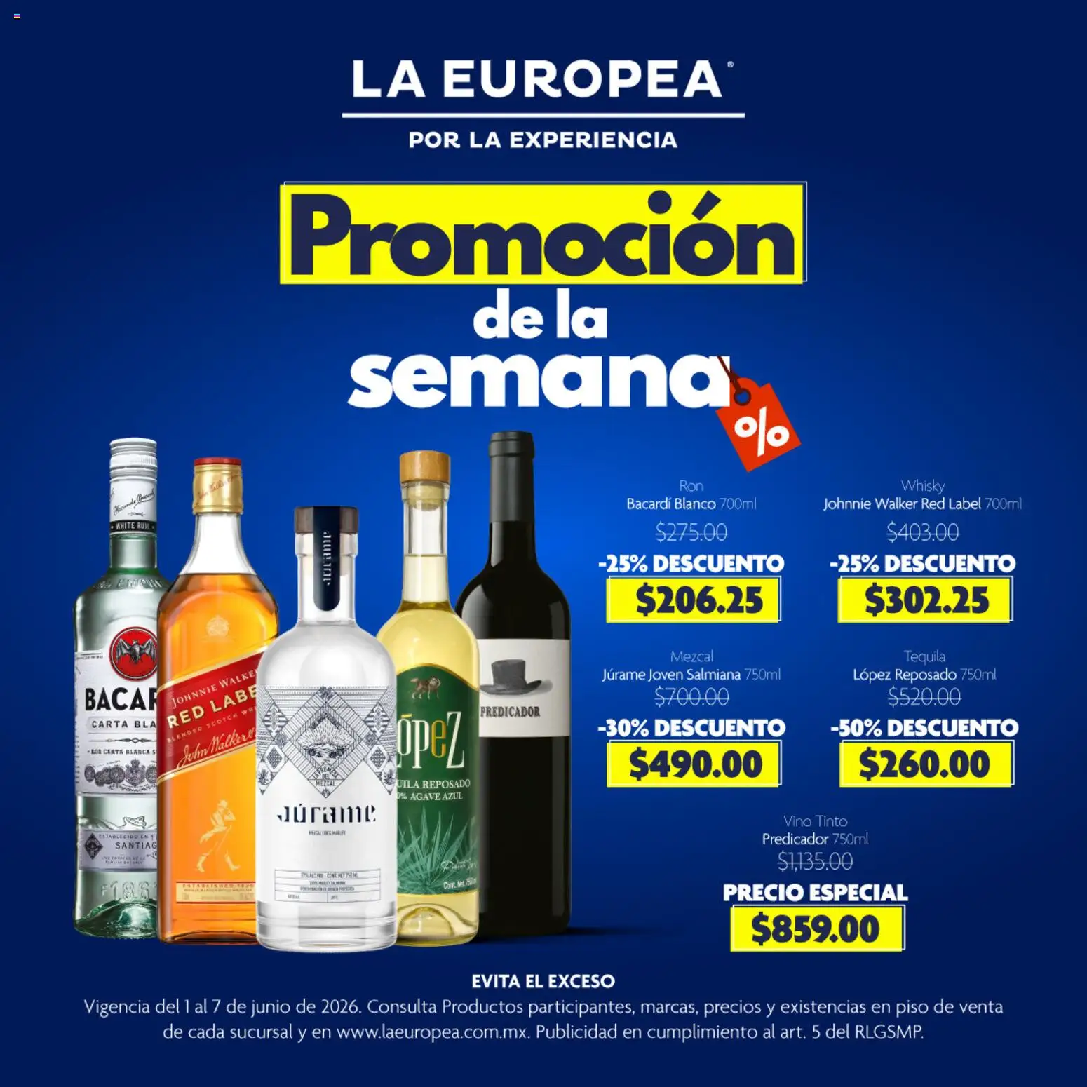 Vista previa las ofertas de la tienda La Europea - La Europea catálogo Promoción desde el 01/06/2026 