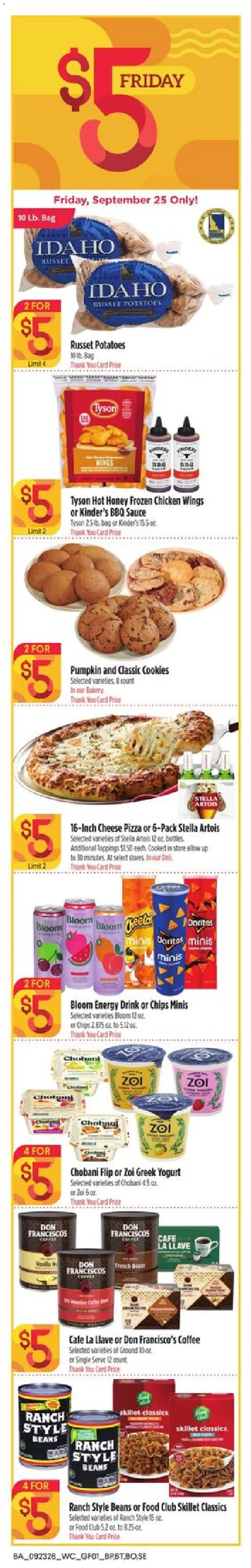 Ad Preview of Basha's Basha's Weekly Ad from 09/23/2026
