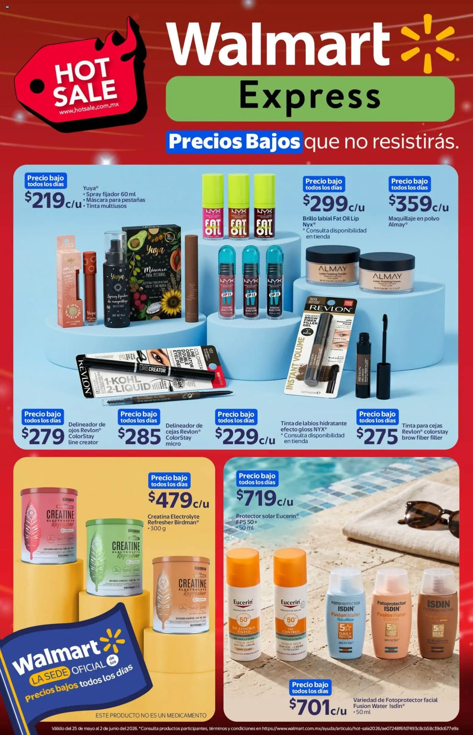 Vista previa las ofertas de la tienda Walmart Express - Walmart Express Hot Sale desde el 25/05/2026 