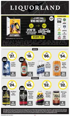 Preview of catalogue Liquorland catalogue from shop Liquorland valid 29/07/2026
