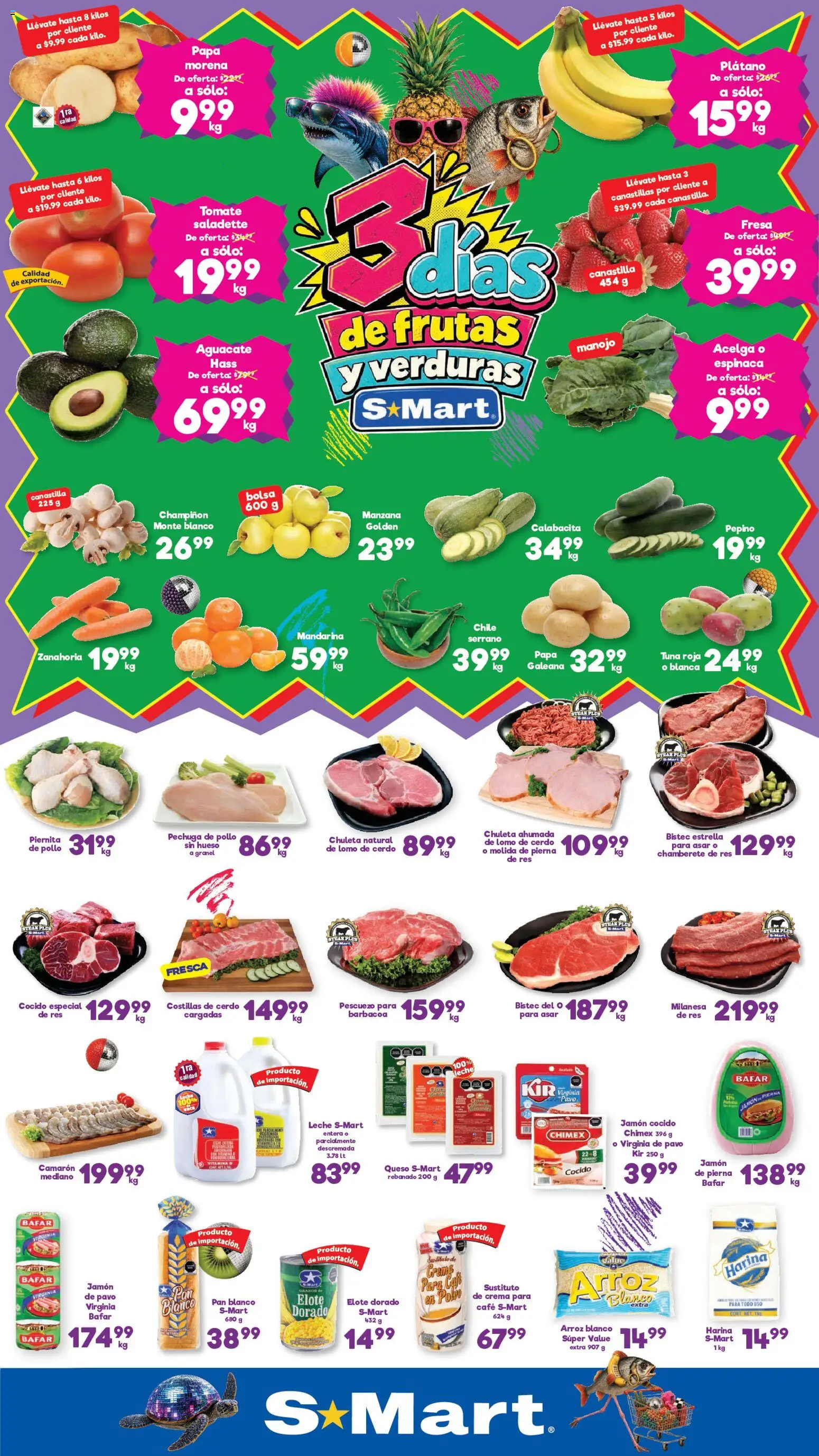 Vista previa las ofertas de la tienda S-Mart - S-Mart folleto Matamoros desde el 13/10/2026 