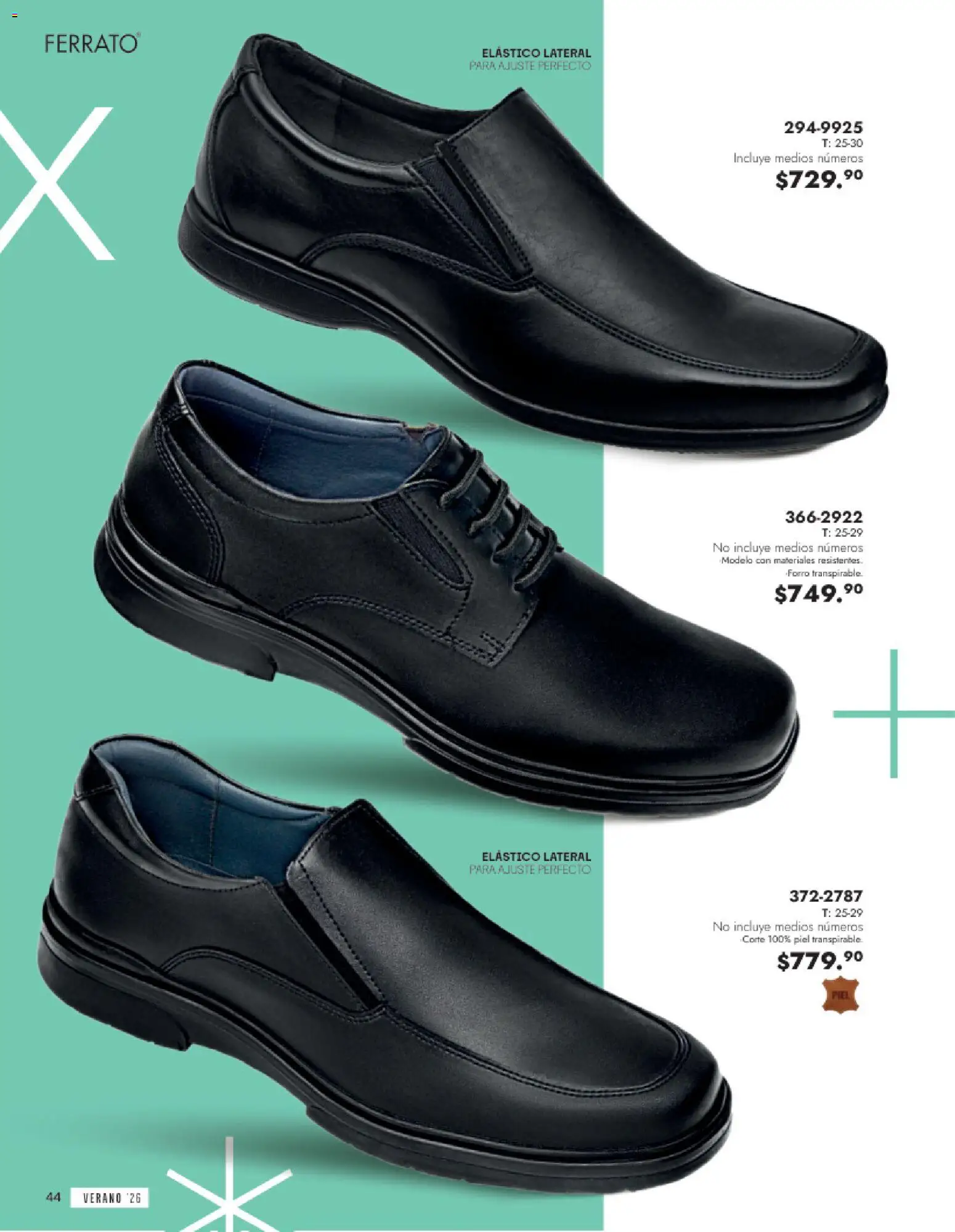 Vista previa las ofertas de la tienda Andrea - Andrea catálogo Calzado Caballero desde el 24/05/2026 