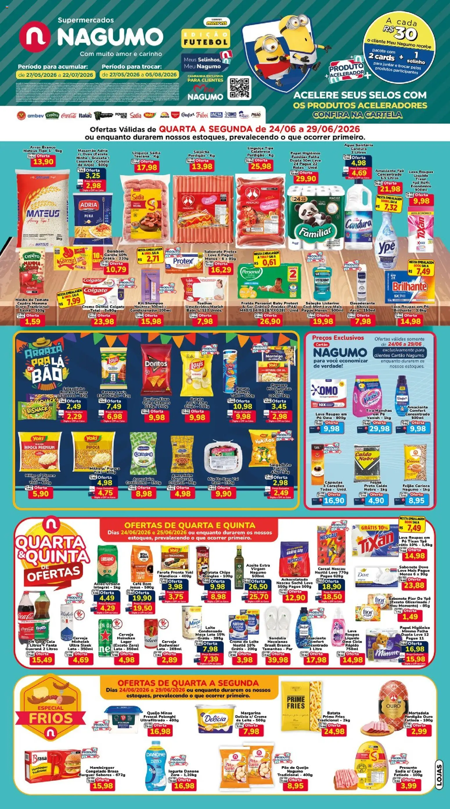 Pré-Visualização do folheto "Nagumo - Ofertas da semana" da loja Nagumo válido a partir de 24/06/2026