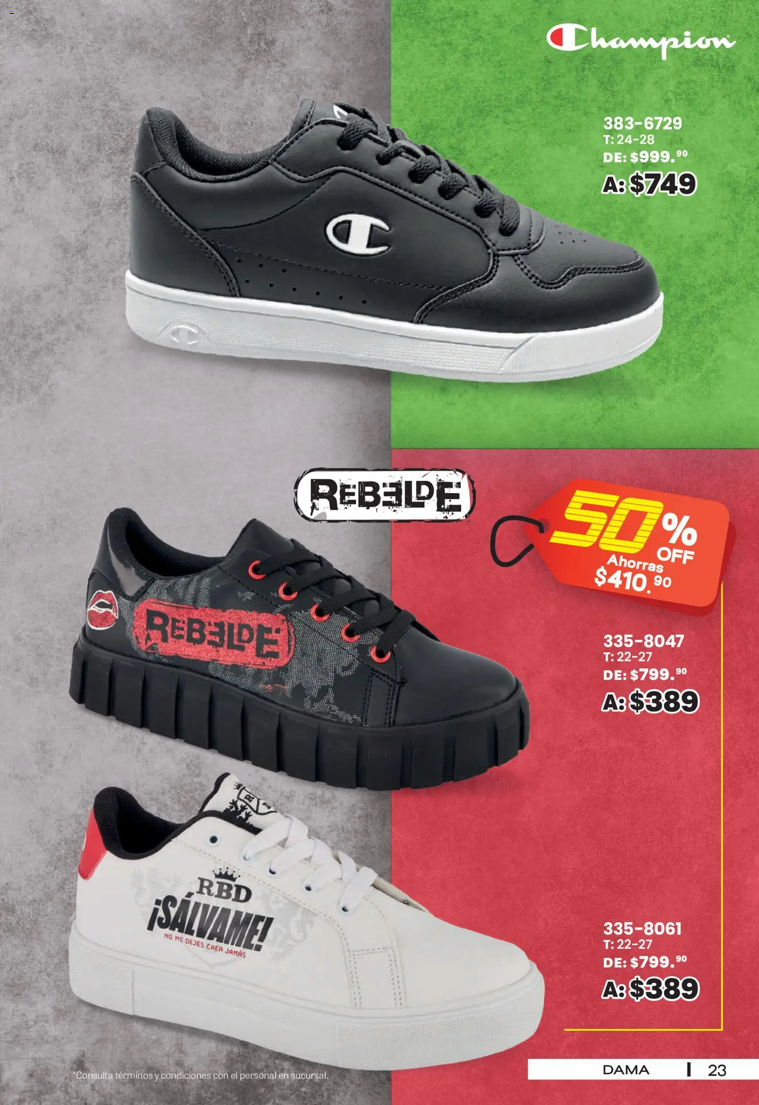 Vista previa las ofertas de la tienda Andrea - Andrea catálogo Sport desde el 30/08/2026 