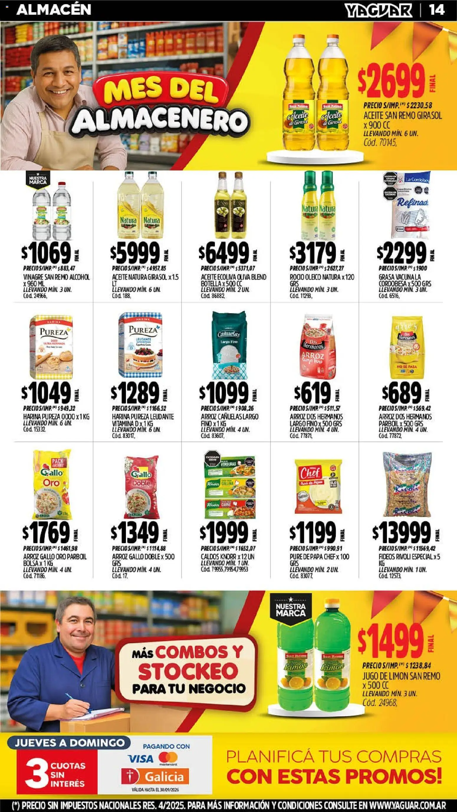 Vista previa del folleto de la tienda Yaguar válido desde el 14/09/2026 