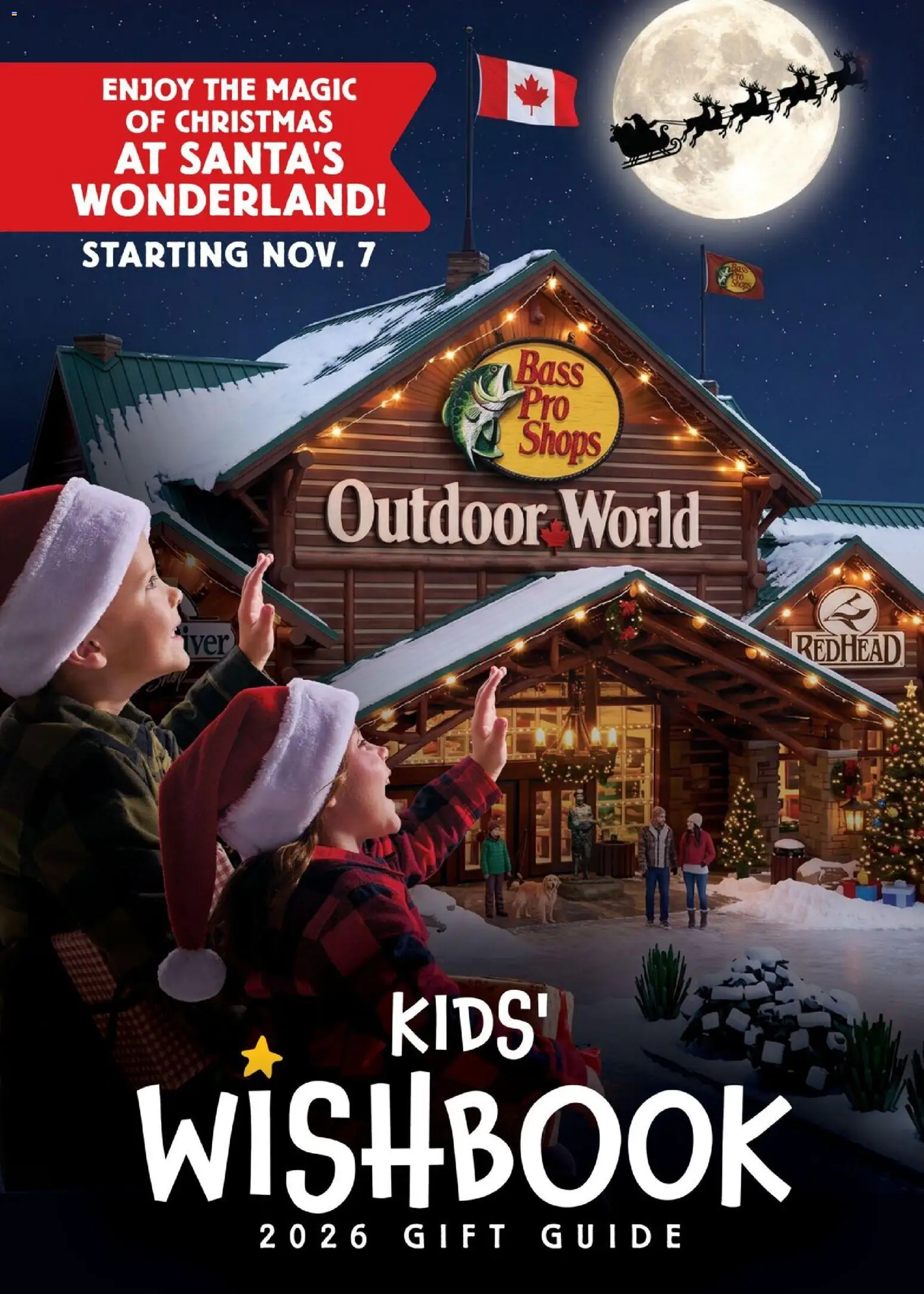 Preview of leaflet Cabelas flyer - Kids wishbook from shop Cabelas is valid from Oct 19, 2026