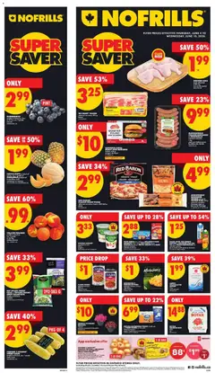 Un aperçu du dépliant No Frills weekly flyer / circulaire du magasin No Frills est valide à partir 4 juin 2026