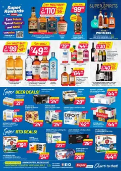 Preview of catalogue Super Liquor catalogue from shop Super Liquor valid 21 Sept 2026