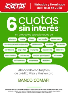 Vista previa del folleto de la tienda Coto válido desde el 01/07/2026 