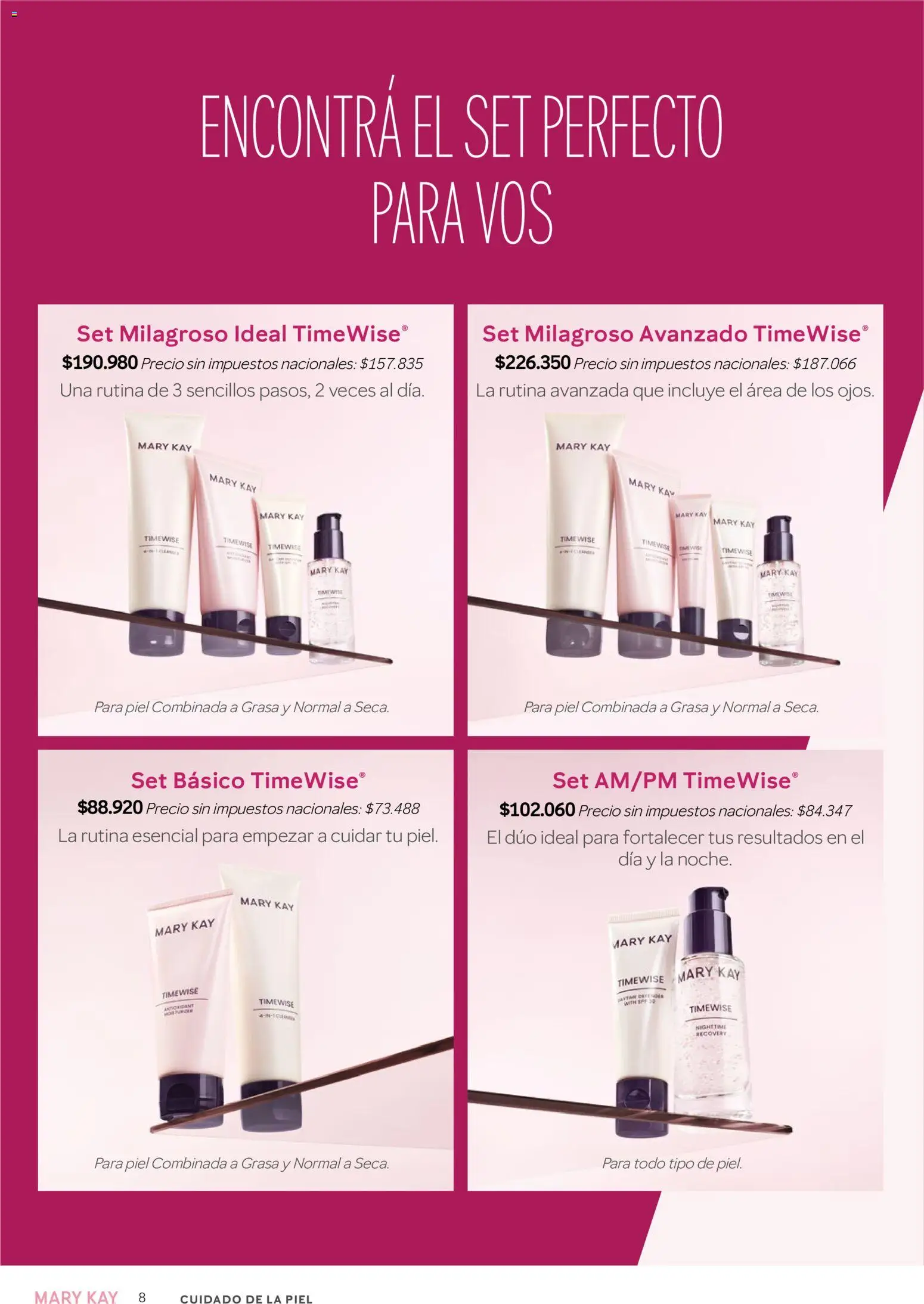 Vista previa del folleto de la tienda Mary Kay válido desde el 01/10/2026 