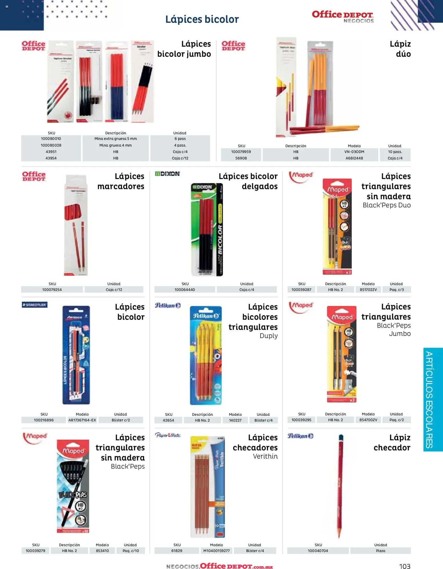 Vista previa las ofertas de la tienda Office Depot - Catálogo 2026 desde el 12/01/2026 