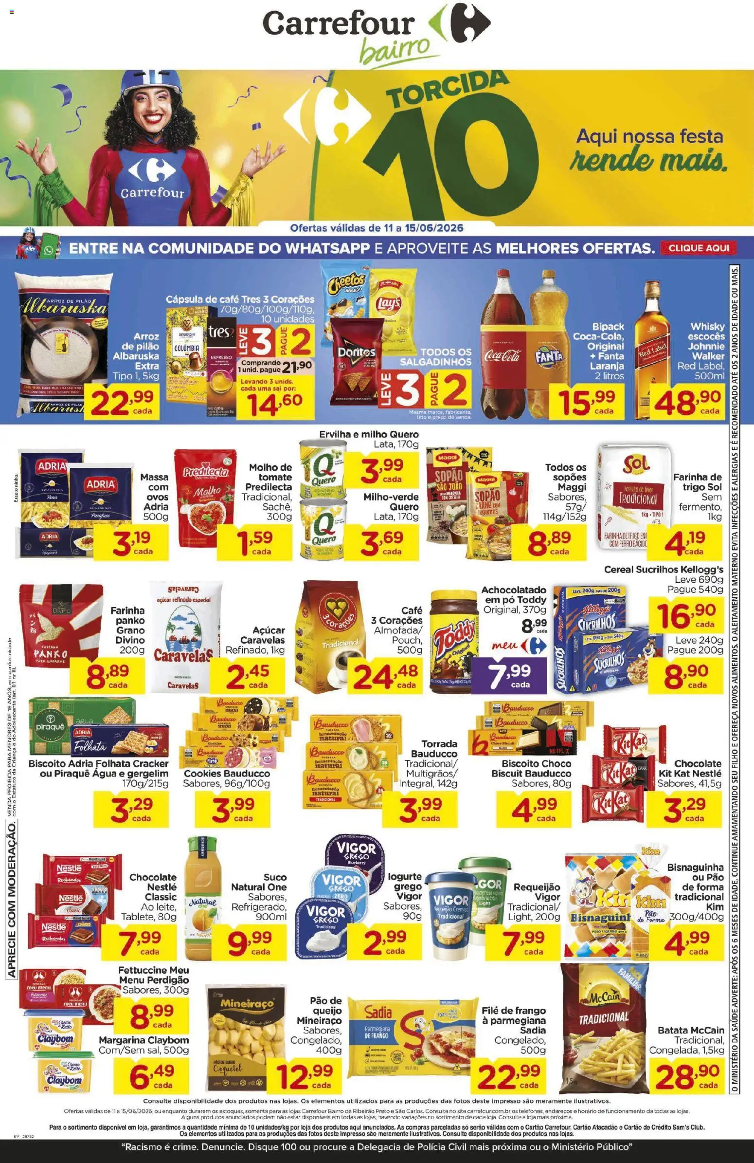 Pré-Visualização do folheto "Carrefour Bairro - Ofertas da semana" da loja Carrefour Bairro válido a partir de 11/06/2026