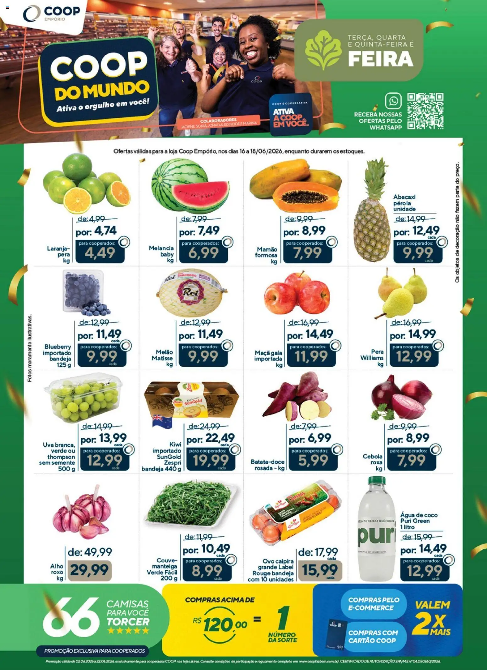Pré-Visualização do folheto "Coop ofertas Empório" da loja Coop válido a partir de 16/06/2026