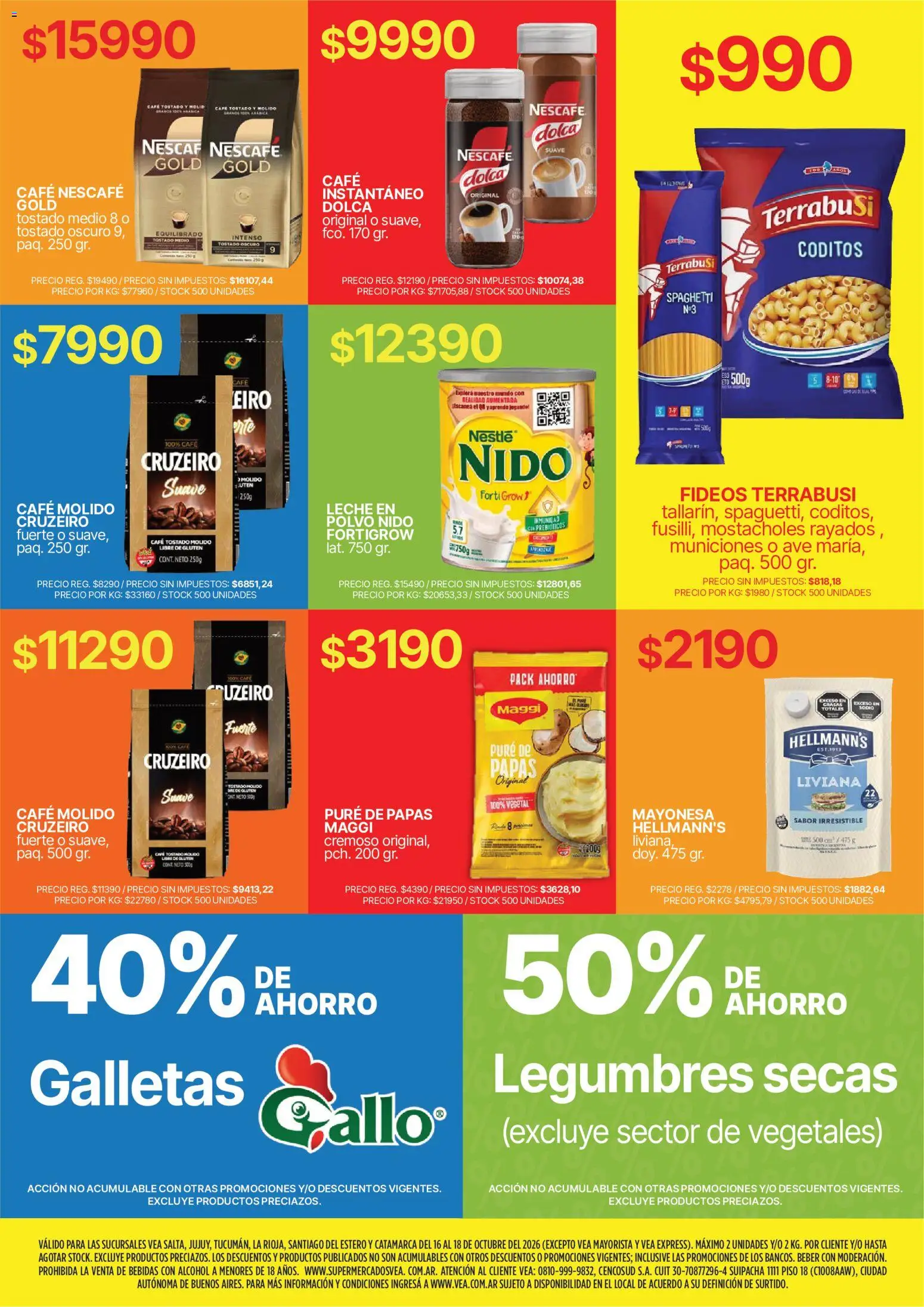 Vista previa del folleto de la tienda Vea válido desde el 16/10/2026 