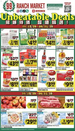 Ad Preview of 99 Ranch Market 99 Ranch Market Weekly Ad from 06/19/2026
