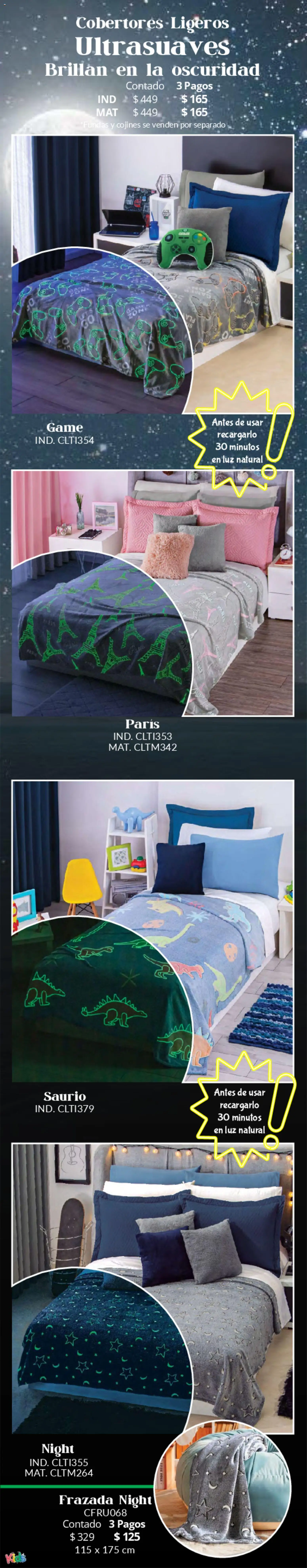 Vista previa las ofertas de la tienda Colchas Concord - Colchas Concord catálogo Kids desde el 01/05/2026 