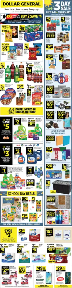Ad Preview of Dollar General Dollar General Weekly Ad - TX from 07/05/2026