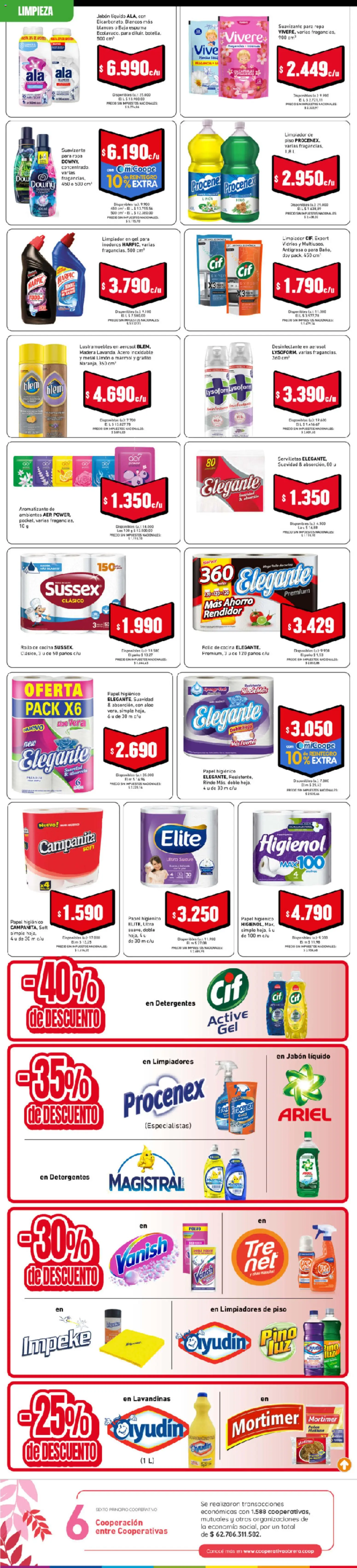 Vista previa del folleto de la tienda Cooperativa Obrera válido desde el 10/09/2026 