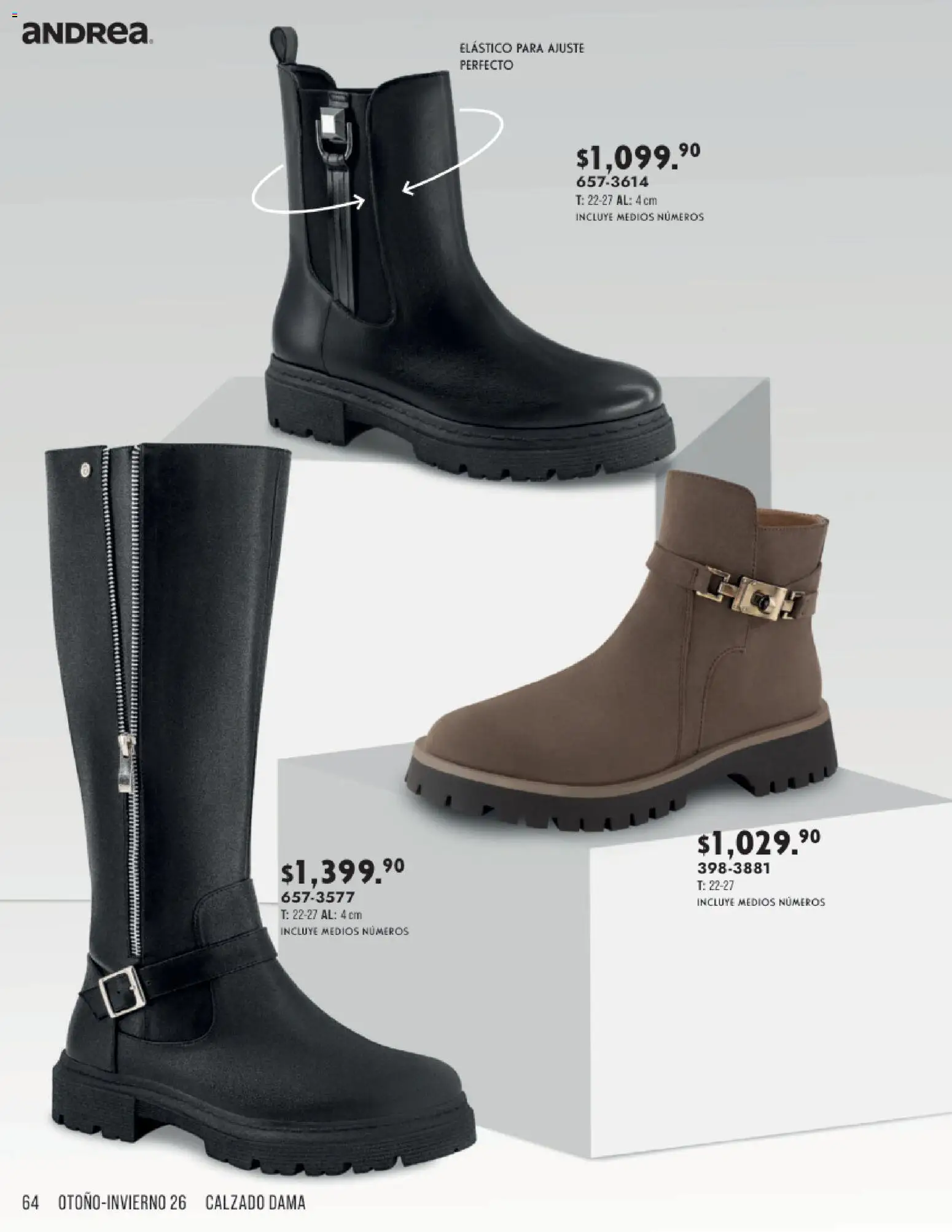 Vista previa las ofertas de la tienda Andrea - Andrea catálogo Otoño Invierno desde el 23/08/2026 