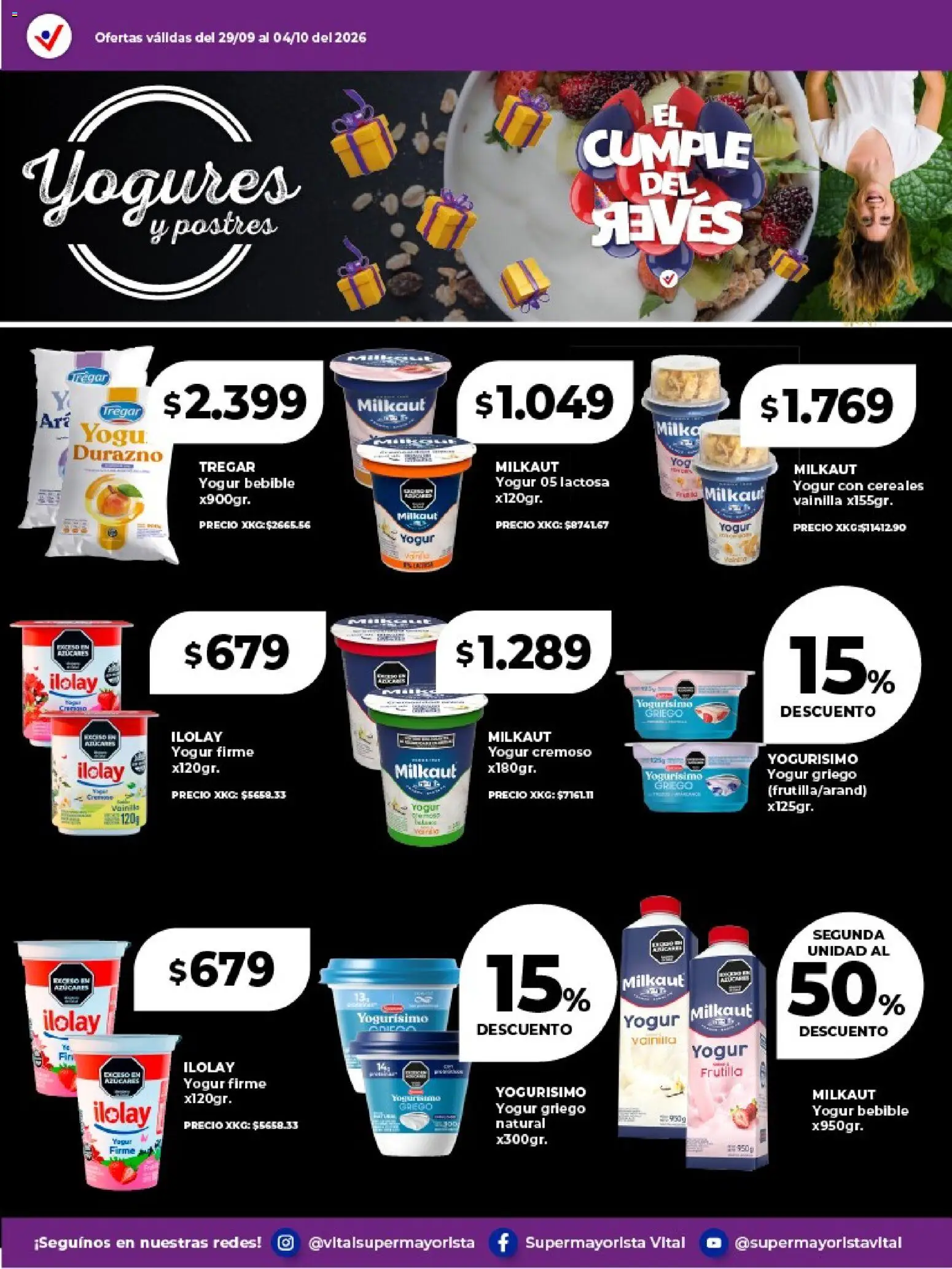 Vista previa del folleto de la tienda Vital válido desde el 29/09/2026 