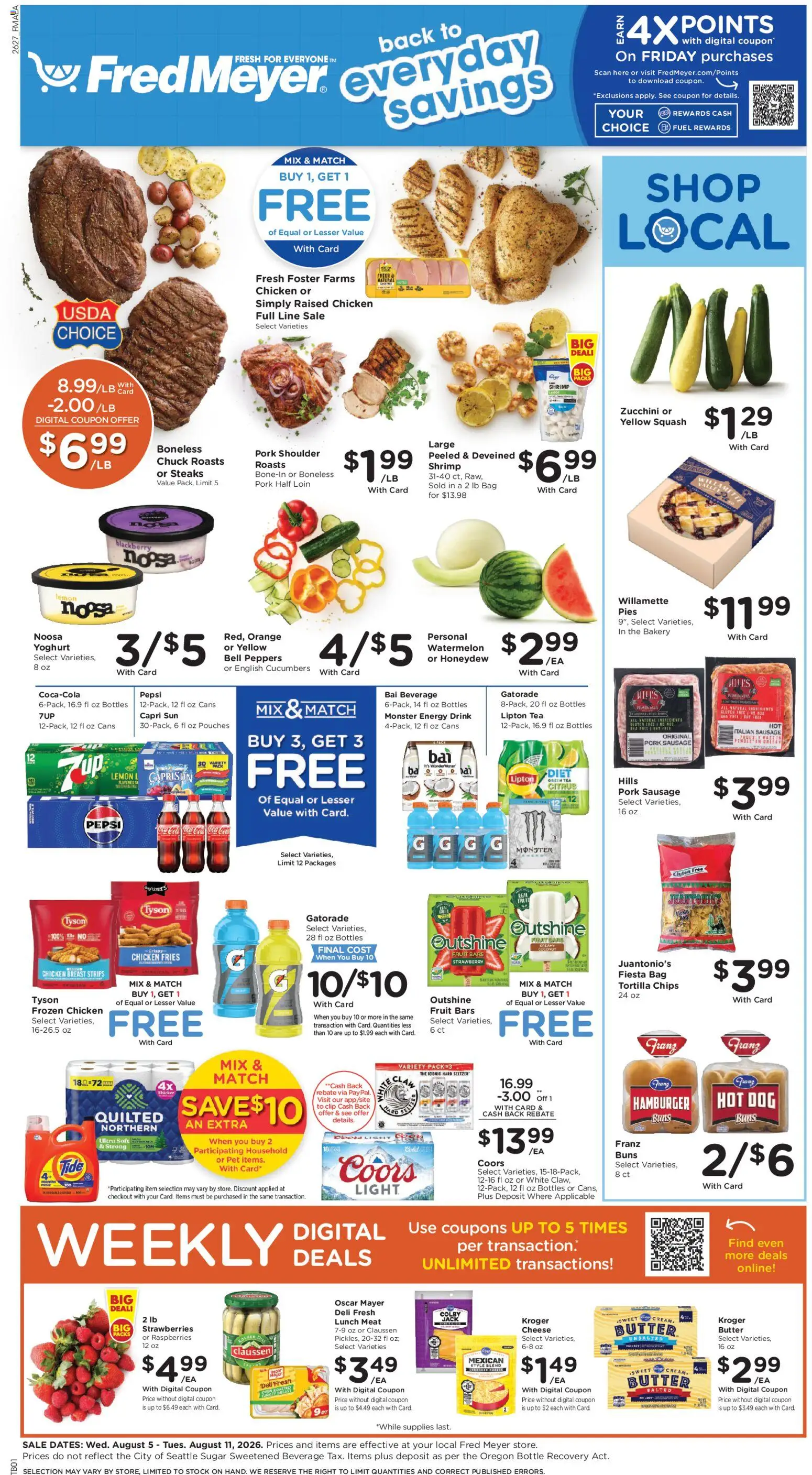 Ad Preview of Fred Meyer Fred Meyer Weekly Ad from 08/05/2026