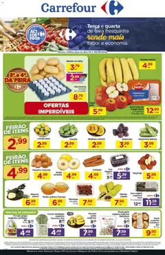 Pré-Visualização do folheto "Carrefour ofertas Feira" da loja Carrefour válido a partir de 04/08/2026