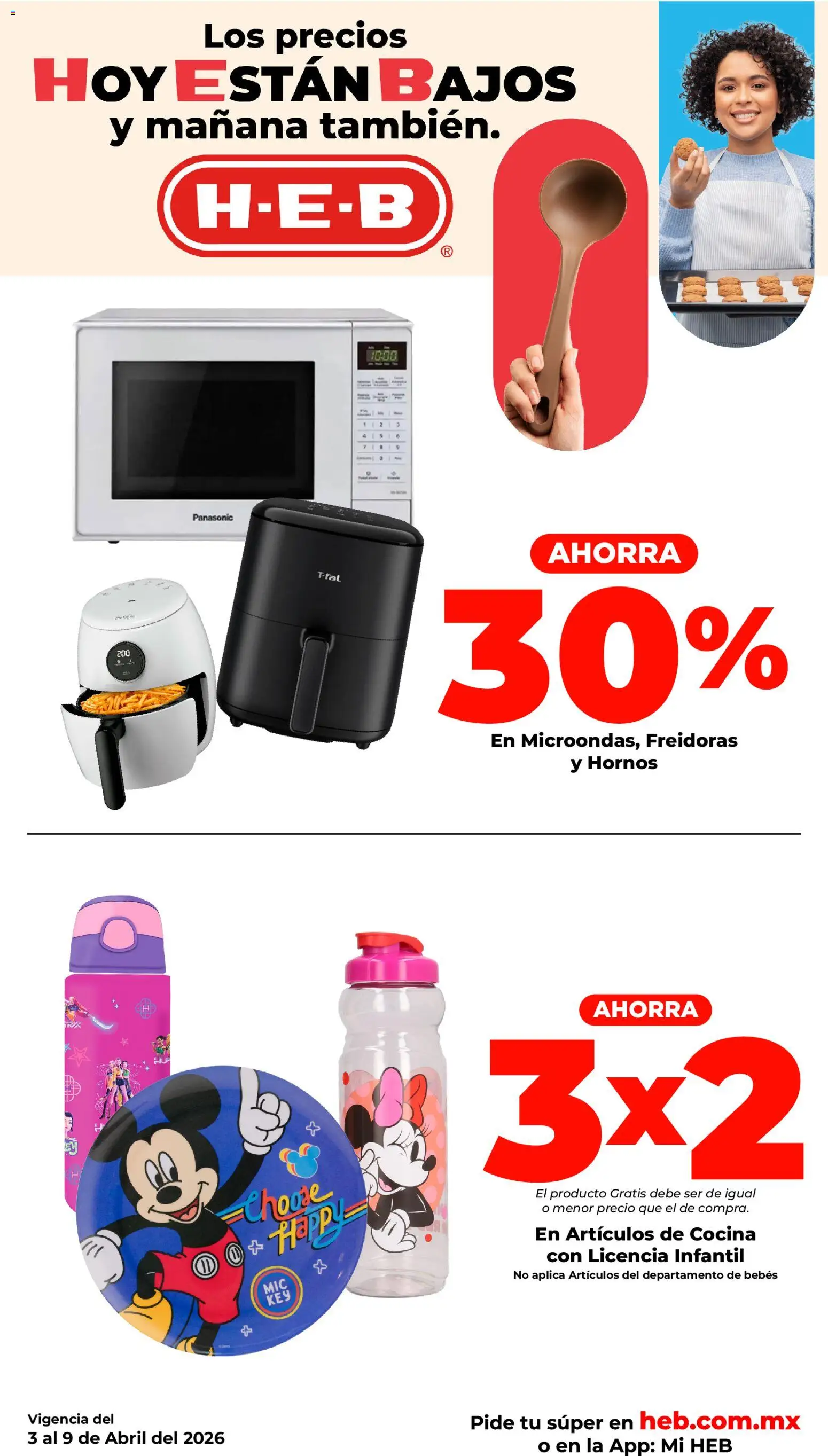 Vista previa las ofertas de la tienda H-E-B - H-E-B folleto desde el 03/04/2026 - Cocina
