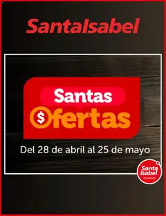 Folleto de la tienda Santa Isabel válido desde el 11.05.2026 