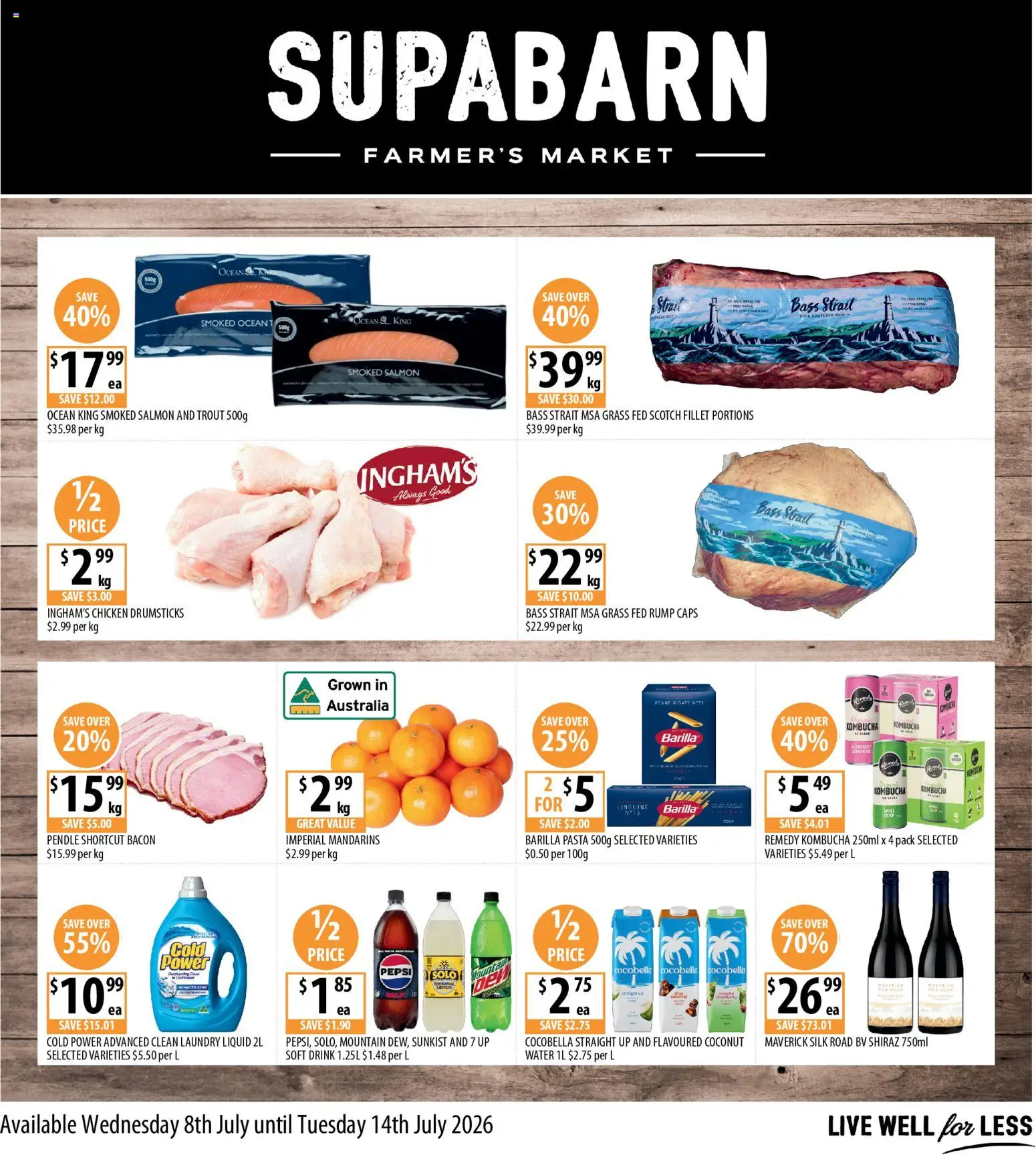 Preview of catalogue Supabarn catalogue from shop Supabarn valid 08/07/2026