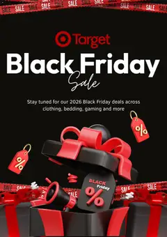 Preview of catalogue Target Black Friday Notice from shop Target valid 19/10/2026