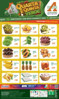 Pré-Visualização do folheto "Atacadão ofertas - TO" da loja Atacadão válido a partir de 10/06/2026