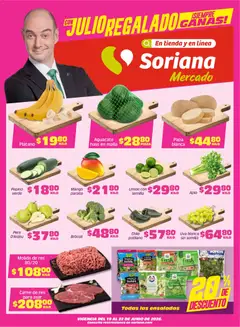 Vista previa las ofertas de la tienda Soriana - Soriana Fin de Semana Mercado: Saltillo y Torreón desde el 19/06/2026 