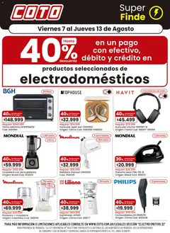 Vista previa del folleto de la tienda Coto válido desde el 07/08/2026 