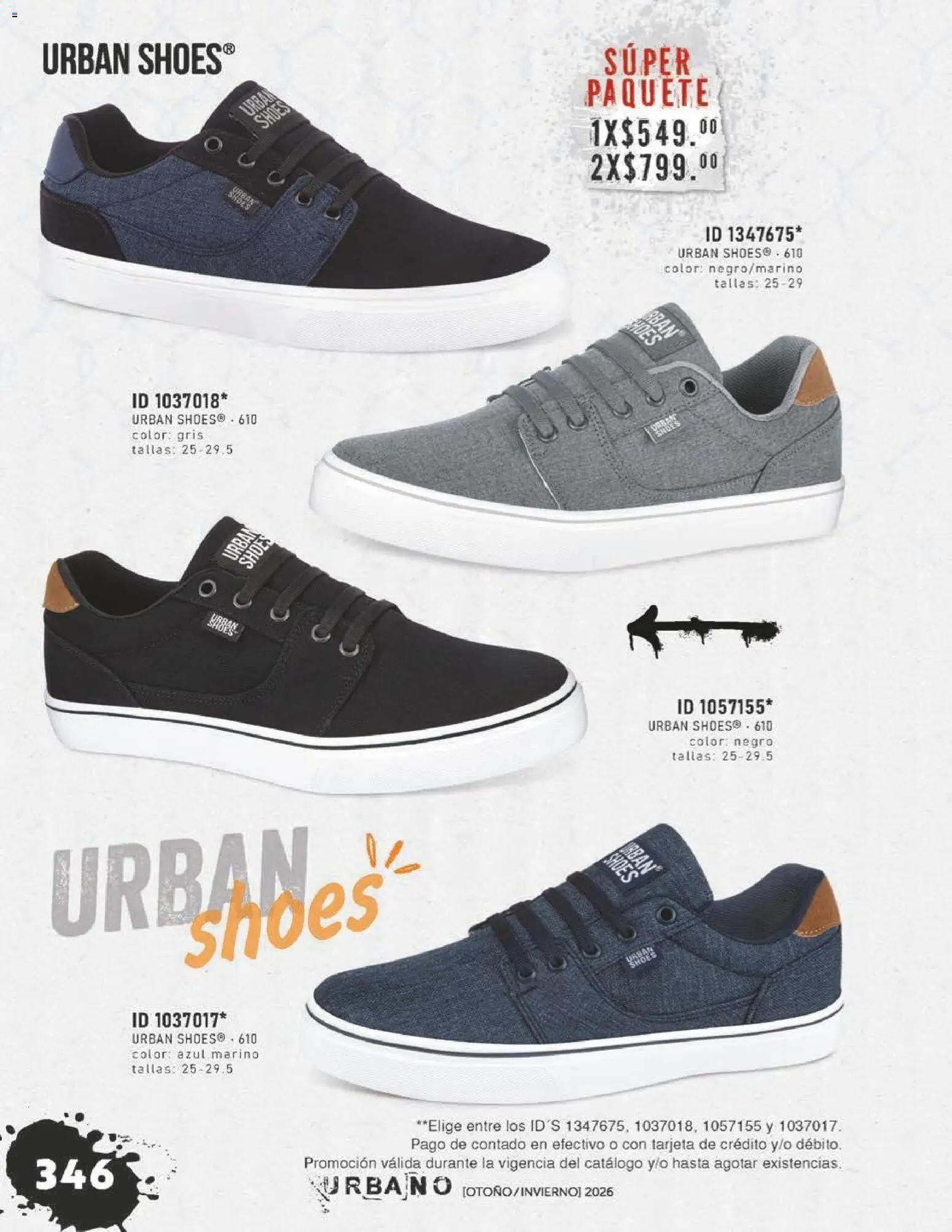 Vista previa las ofertas de la tienda Price Shoes - Price Shoes catálogo Urbano desde el 31/07/2026 