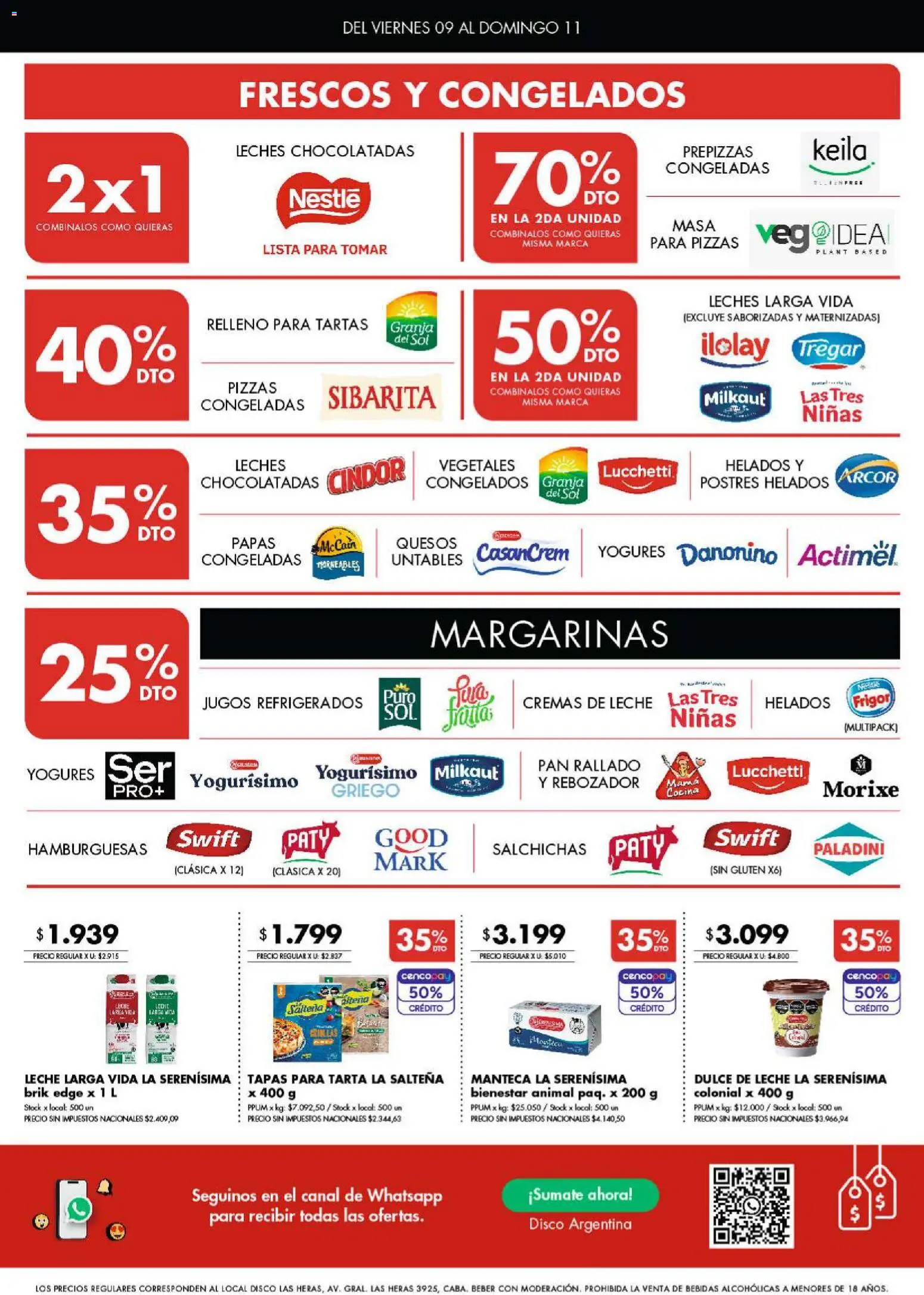 Vista previa del folleto de la tienda Disco válido desde el 09/10/2026 