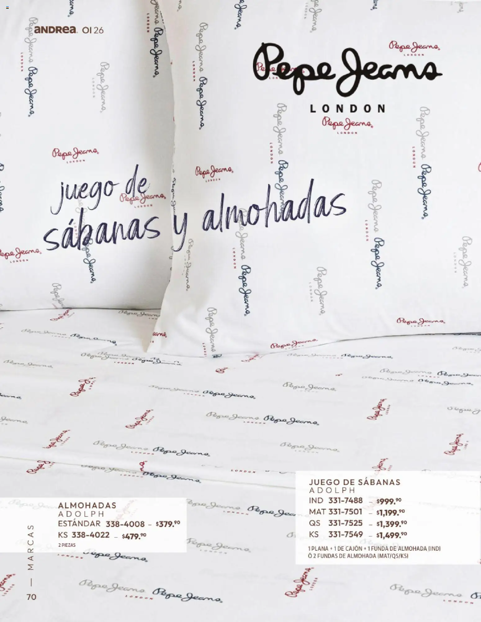Vista previa las ofertas de la tienda Andrea - Andrea catálogo Home desde el 01/09/2026 