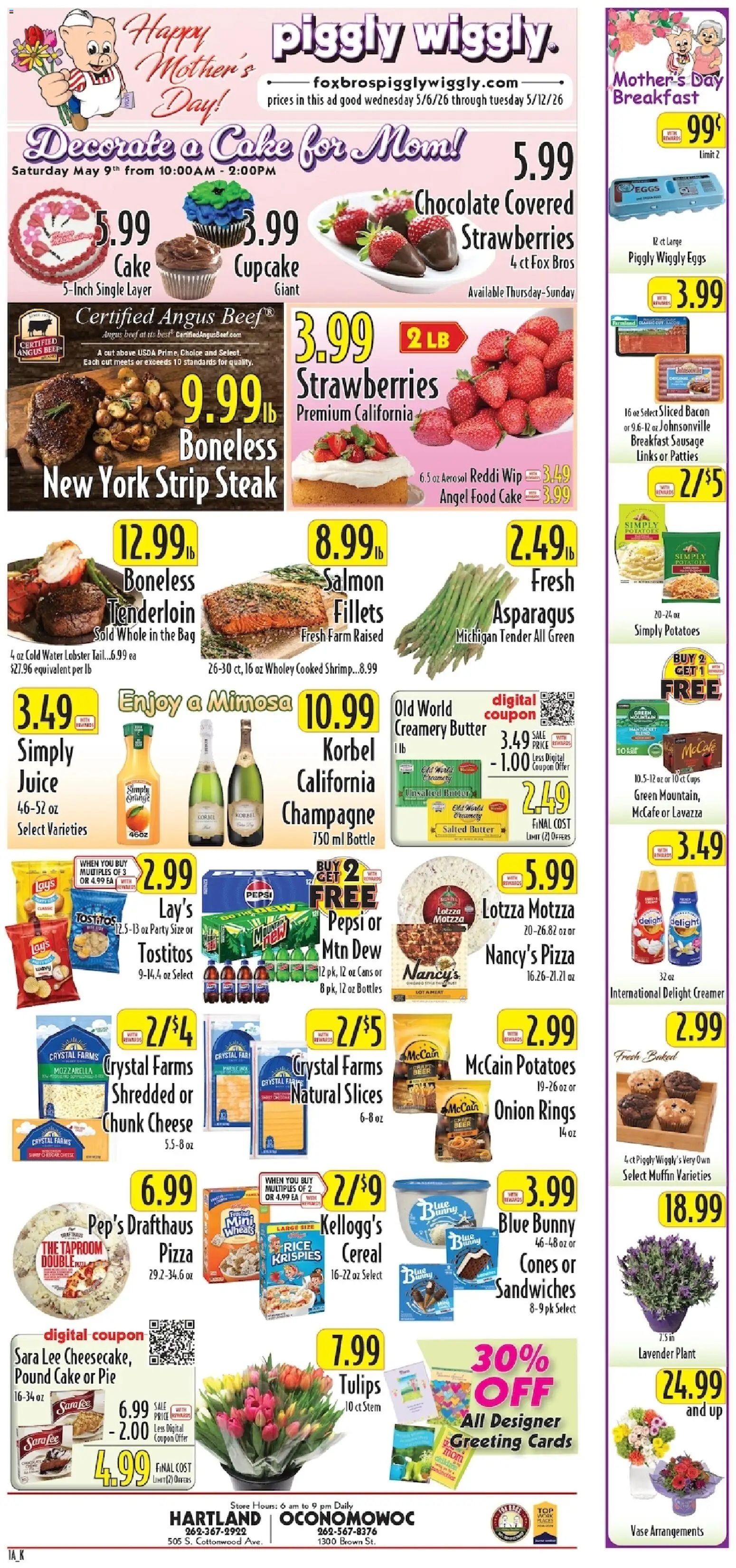 Ad Preview of Piggly Wiggly Piggly Wiggly Weekly Ad from 05/06/2026