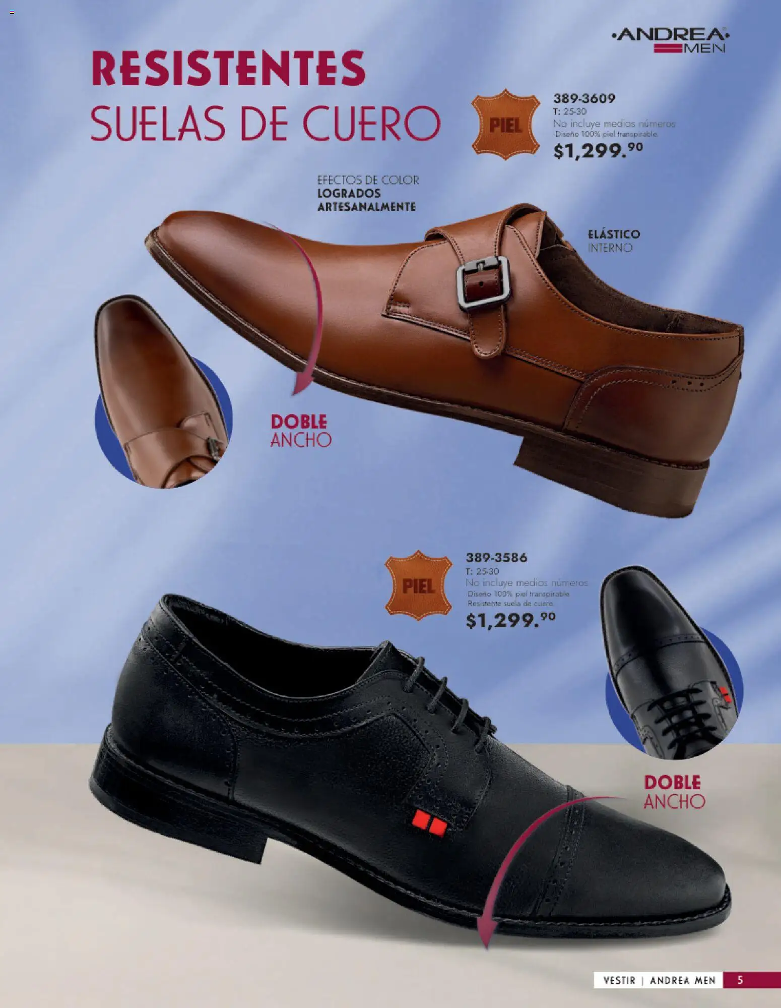Vista previa las ofertas de la tienda Andrea - Catálogo Calzado Caballero desde el 25/01/2026 